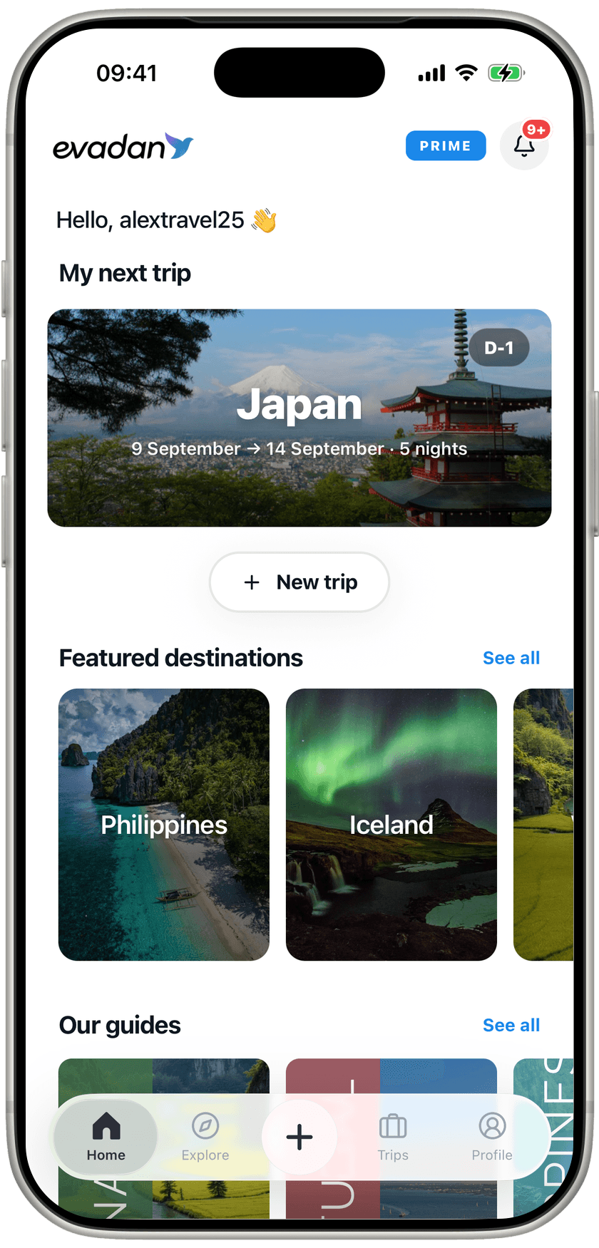 L'app EVADAN, partout avec vous